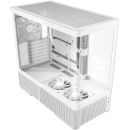 C6 CURVED AIR W Antec C6 Curved Air ATX Mid-Tower Gaming Chassis - White