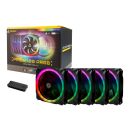 PRIZM 120 ARGB 5+C Antec Prizm 120 ARGB Black Case Fan 5 Pack + Controller