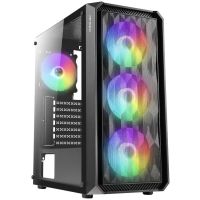 Antec NX292 eATX ARGB Mid-Tower Gaming Chassis - Black
