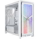 CC-9011303-WW Corsair Frame 4000x RS Mid-Tower EATX PC Case - White