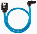 CA-CS30-LL Corsair Premium Blue Sleeved SATA 6Gbps 30cm 90° Connector Cable