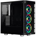 CH-C465XRGBK Corsair Crystal series 465X RGB Black ATX Chassis
