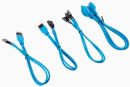CH-CA8900247L Corsair Premium Blue 30cm Sleeved Front Panel Extension Kit