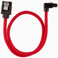 CA-CS30-RL Corsair Premium Red Sleeved SATA 6Gbps 30cm 90&deg; Connector Cable
