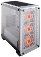 CH-C460XRGBW Corsair Crystal Series 460X ATX PC Chassis with White color scheme