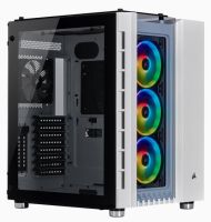 CH-C680XR-TGW Corsair Crystal Series 680X White RGB E-ATX Chassis with Tempered Glass Side Panel