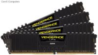 Corsair Vengeance Lpx, 8GB x 8(64GB DDR4-2400 (pc4-19200) CL14 Memory Module with black low-profile heatsink