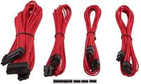 Corsair Red Premium Individually Sleeved DC Cable Starter Kit