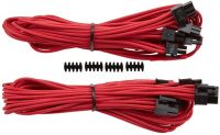 PS-CA8920181R Corsair CP-8920181 Red premium individually sleeved flexible paracorded cable with 4x cable combs