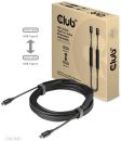 CAC-1535-CLUB3D Club 3D CAC-1535 USB 3.2 Gen2 Type C to C Active Bi-directional Cable