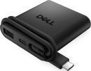 470-BFBN Dell DA225 Pro 4-in-1 USB-C Travel Hub