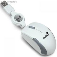 MSE220 Genius Micro Traveler White Mouse