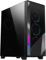 Gigabyte C500 Aorus Glass eATX Tempered Glass Tower case - Black