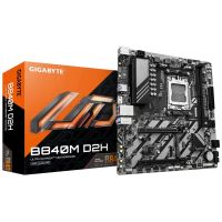 MB-GB840MD2H Gigabyte B840M D2H B840 Chipset AMD Ryzen AM5 Socket Micro ATX Motherboard