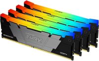 KF432C16RB2AK4/32 Kingston FURY Renegade RGB 32GB(8GB x 4) DDR4-3200 CL16 288-Pin 1.2V Desktop Memory Module