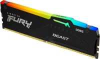 KF568C34BBEA-16 Kingston FURY Beast RGB EXPO 16GB DDR5-6800 CL34 288-Pin 1.1V Desktop Memory Module