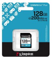 SD-128GKXCG4 Kingston Canvas Go plus 128GB SDXC SD Card (Order on request)