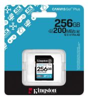 SD-256GKXCG4 Kingston Canvas Go plus 256GB SDXC SD Card