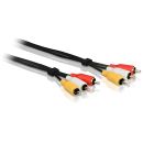 SWV2532W/10 Philips 100 Series 1.5m 3RCA - 3RCA Composite A/V cable