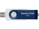 PS32GX550AAD Patriot Xporter X550 32GB USB 3.2 Gen 1 swing Type C/A Flash Drive