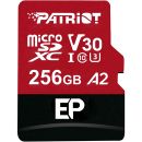 PEF256GEP32MCX Patriot EP Series 256GB V30 A2 MicroSDXC card