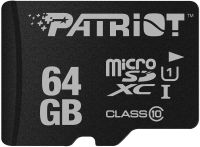 PSF64GMDC10 Patriot LX CL10 64GB Micro SDHC - without Adapter