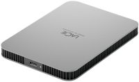 STLR4000400 Seagate LaCie 4TB USB 3.1 Type-C external Drive with Silver aluminum enclosure