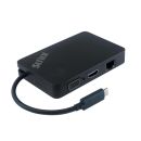 DS-SC0V50PB Sunix C0V50PB USB-C Portable Mini Dock with USB 3.0 / Gigabit Ethernet / VGA / HDMI