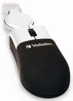 MEVEV49003 Verbatim 49003 Mini Optical Travel Mouse USB/PS2