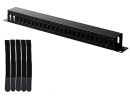 AC-CAB-CM-1U Acconet Cable Management Bracket 1U - Black