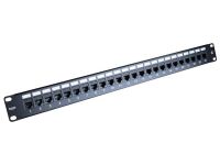 AC-CAB-PP-1U24P AccoNet 48 Port RJ45 Patch Panel 1U - Black