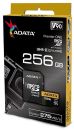SD-256GACXUii3 Adata Premier one 256Gb miCroSDXC Memory Card with SDXC adapter