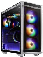 Adata XPG BattleCruiser White EATX case with 4 Tempered Glass panels