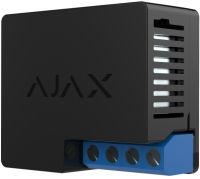 Ajax - Automation - Black dry contact relay to control 12-24V Power Supply remotely