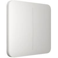 Ajax - White SoloButton 2-Gang