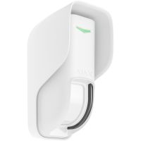 Ajax Security Outdoor Curtain Jeweller Motion Sensor White with PIR &amp; Microwave