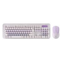 Alcatroz Jellybean A5000 Lilac Wireless Keyboard and Mouse Combo