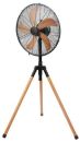 ACS214 Alva Air 40cm 50w Wooden Finish Tripod Fan