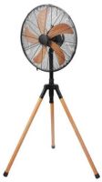 ACS214 Alva Air 40cm 50w Wooden Finish Tripod Fan