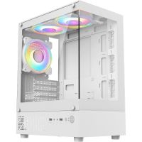 Armaggeddon Aquaron Duplex 2 White Chroma MicroATX Gaming Case