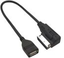 A37014-B Astrum PA140 Aux - Audi AMI / MMI audio adapter 10cm
