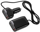 A93100AC Astrum Pro Go PD100 4 in 1 USB-C PD102W Dual USB Travel Car Charger