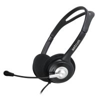 Astrum HS110 On-ear Wired Stereo Headset with Flex Mic
