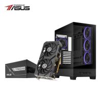 Asus UWM 2 AP202 ARGB Gaming Chassis/ Asus RTX 5050 Graphics Card/ Asus PRIME 750W Power Supply Combo