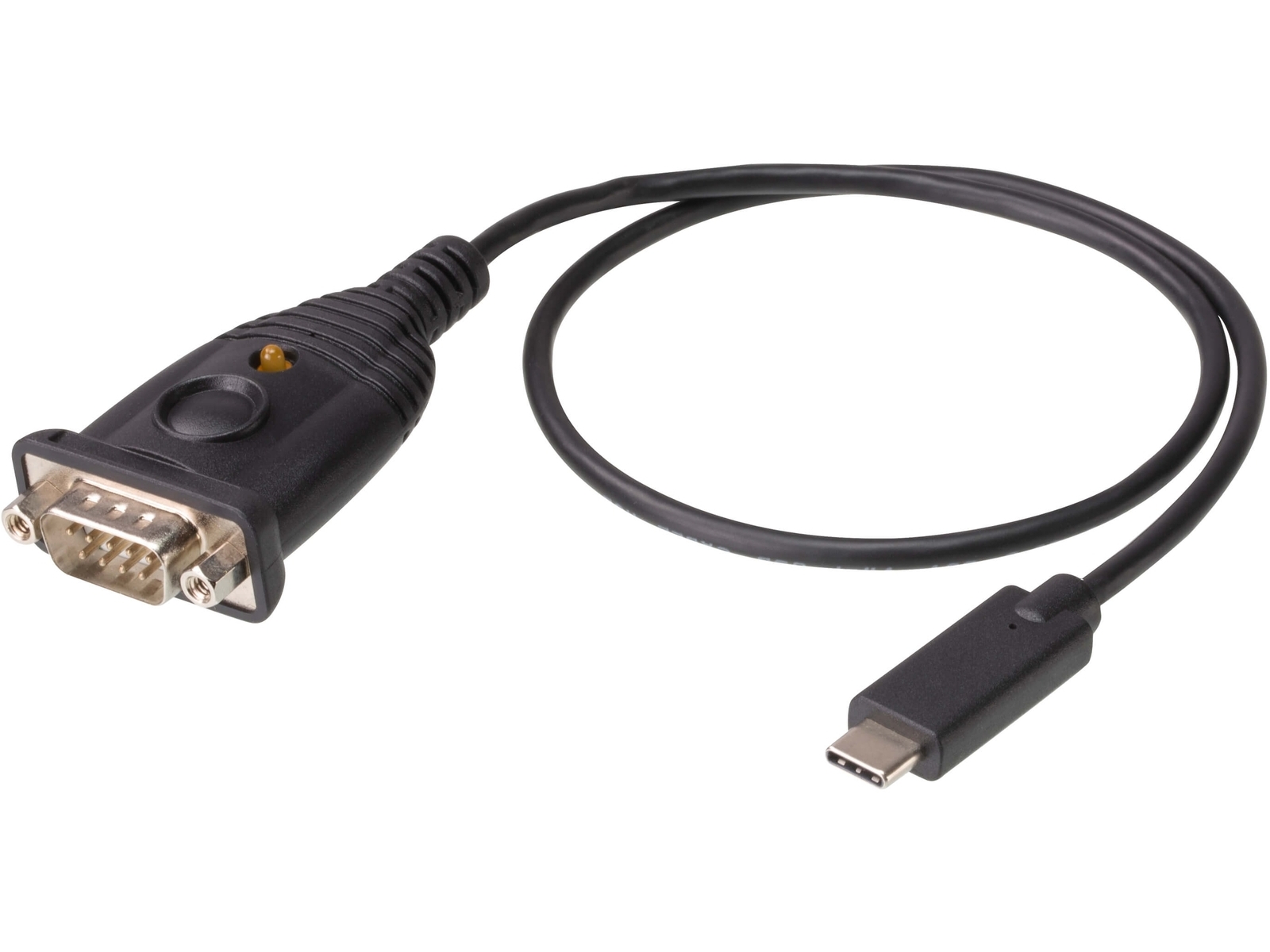UC232C Aten USB-C to RS-232 Adapter, Up to 921.6 Kbps Data rate, 1 x DB ...