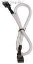 CH-BAAEW Bitfenix White alchemy multi sleeved(1) 10pin audio 30cm extension cable
