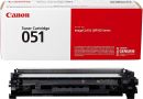 2168C002AA Canon 051 BK Black Laser Toner Cartridge