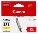 CT-C481YXL Canon CLi-481Y XL yellow ink cartridge - 519 pages yield