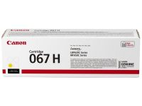 CCRG067HY Canon 067H Yellow High Capacity Laser Toner Cartridge