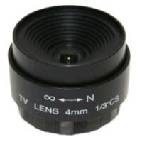 LF04A Casey LENS 4MM FIXED for CCTV cameras